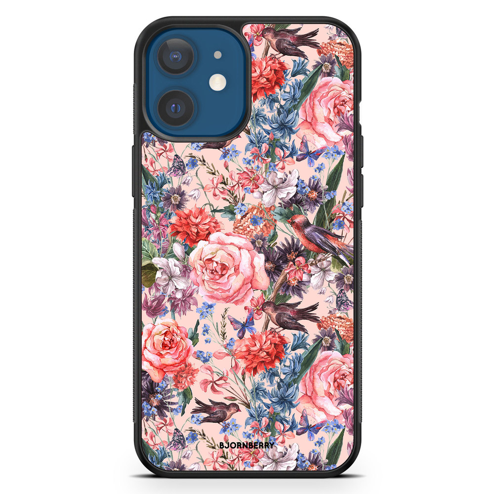 iPhone 12 Mini Case - Birds & Flowers