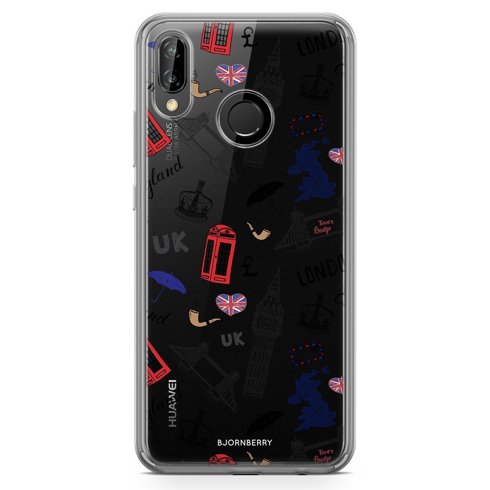 Huawei P20 Lite Fashion Case - UK Pattern