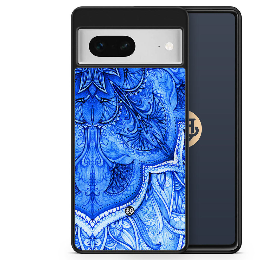 Google Pixel 7 Case - Blue Vintage