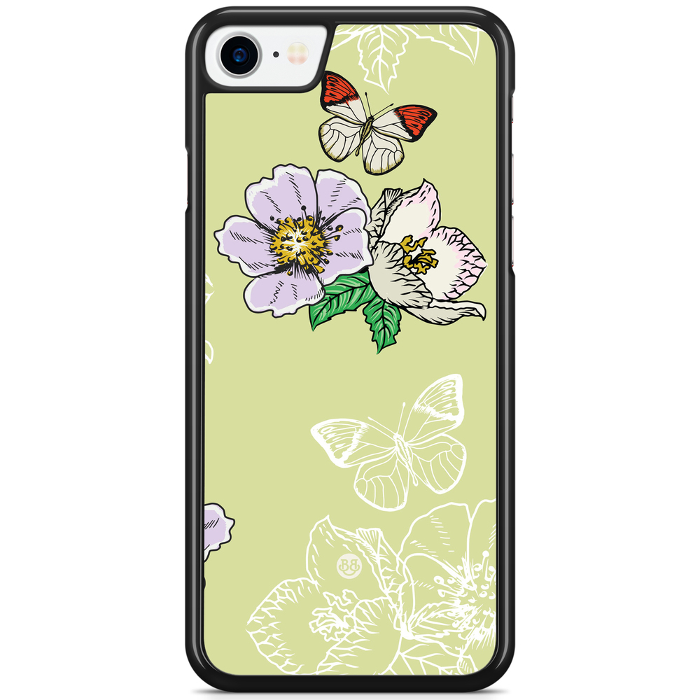 iPhone 7 Case - Butterfly Flower