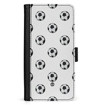 Motorola Moto G54 Wallet Case - Footballs