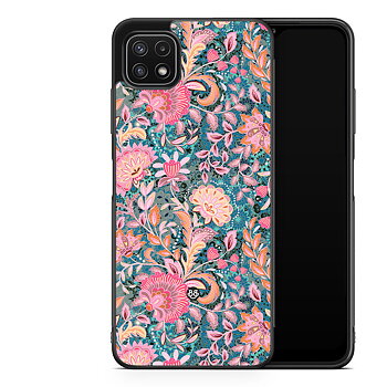 Samsung Galaxy A22 5G Skal - Fantasy Flowers