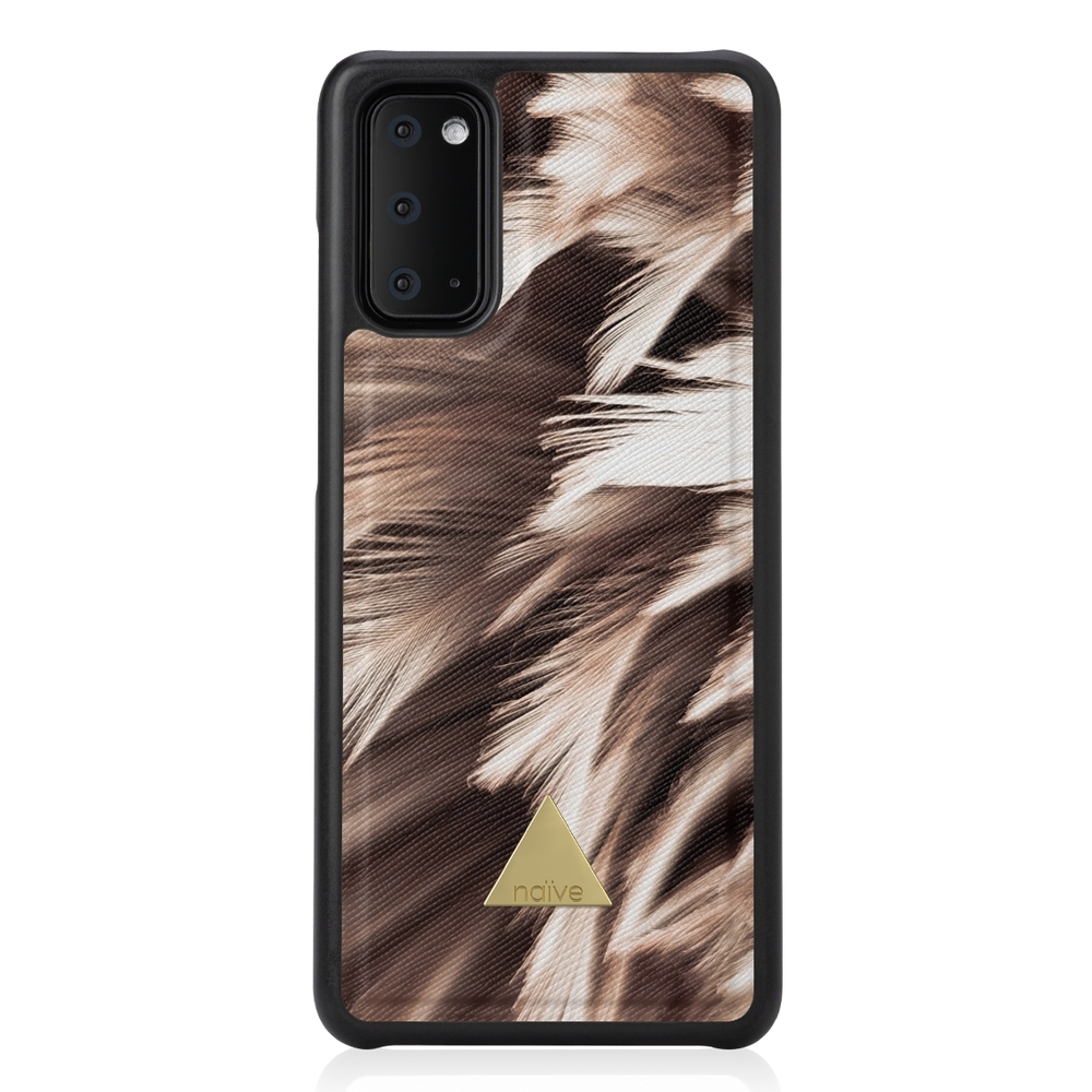 Naive Samsung Galaxy S20 FE Case - Feathers
