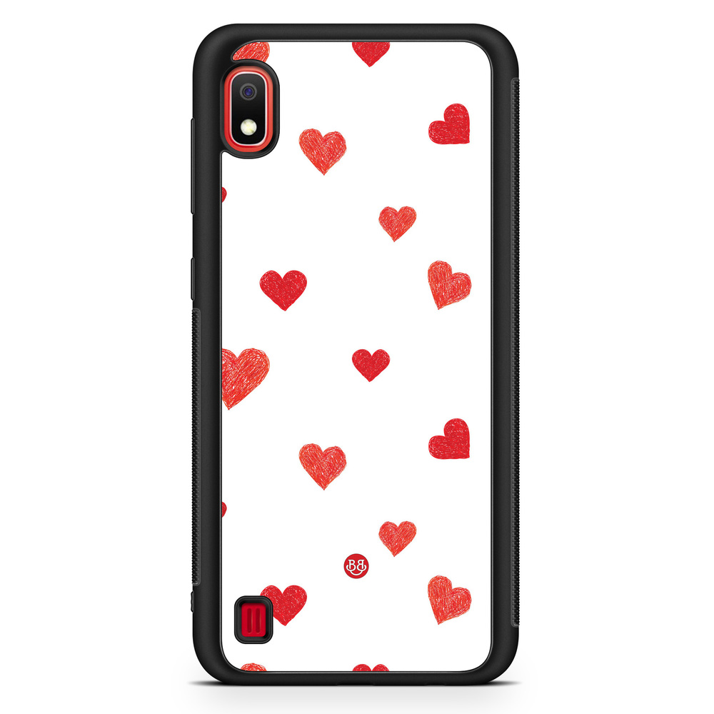 Samsung Galaxy A10 Case - Painted Heart