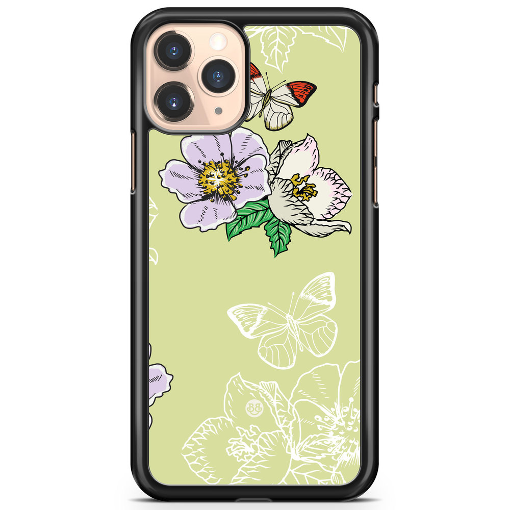 iPhone 11 Pro Case - Butterfly Flower