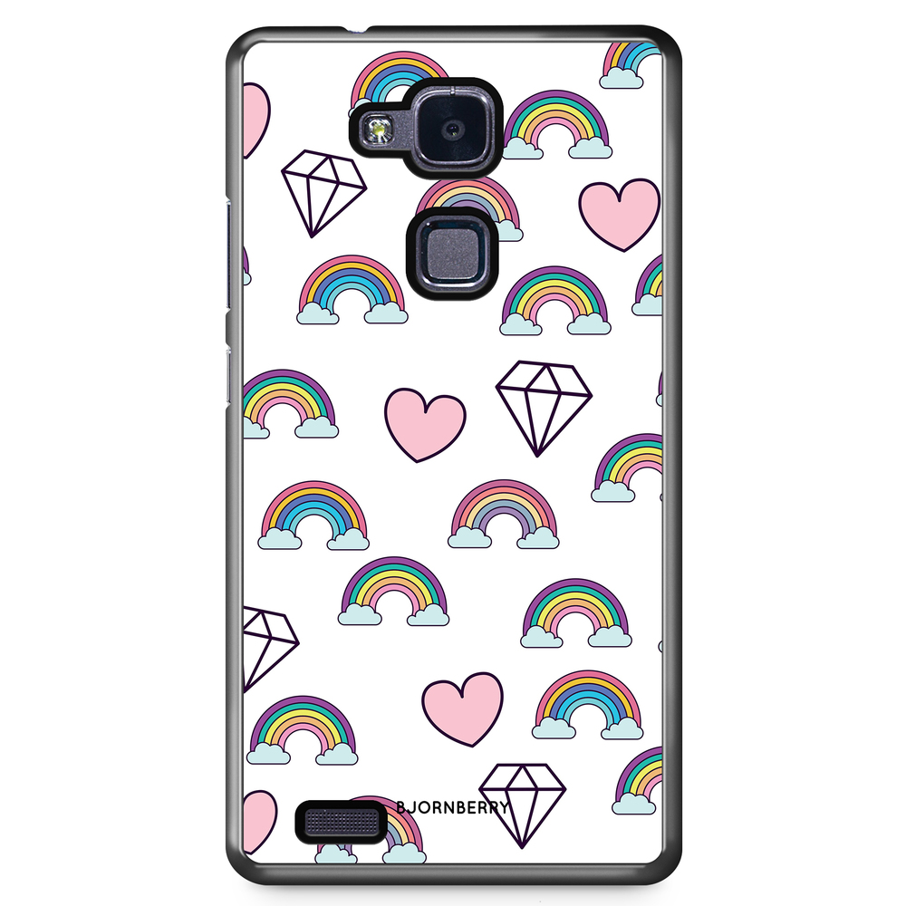 Huawei Honor 5X Case - Rainbows & Diamonds