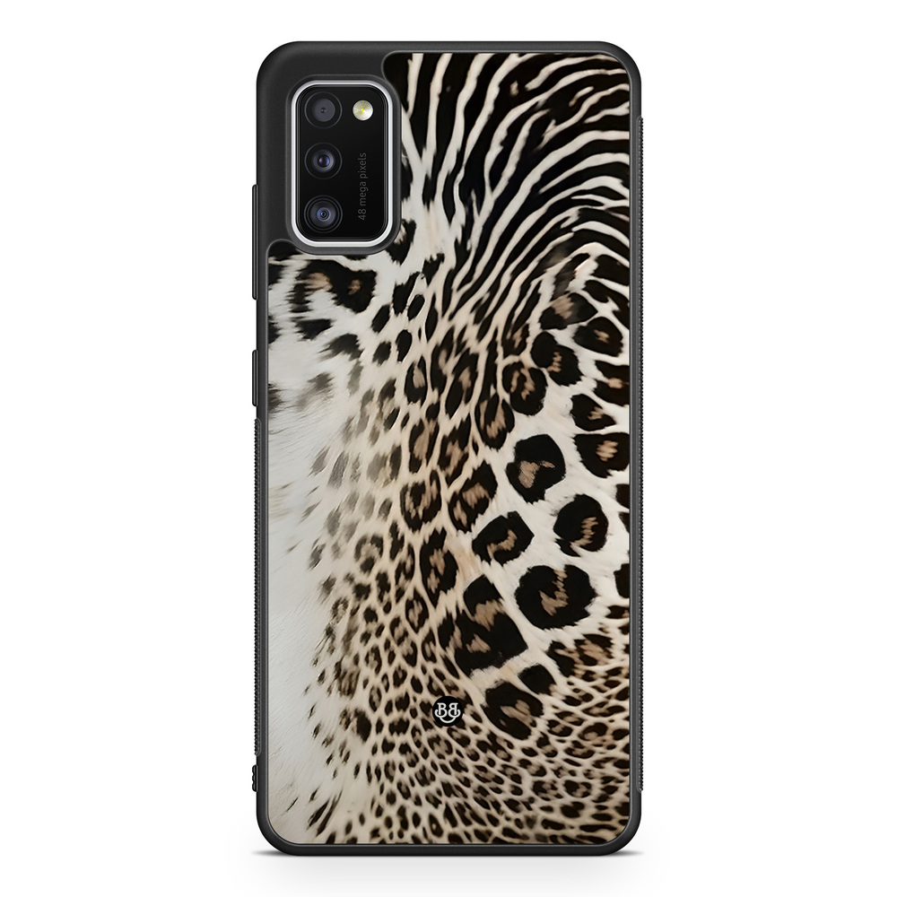 Samsung Galaxy A41 Case - WILD BLOOM - Leopard Fade