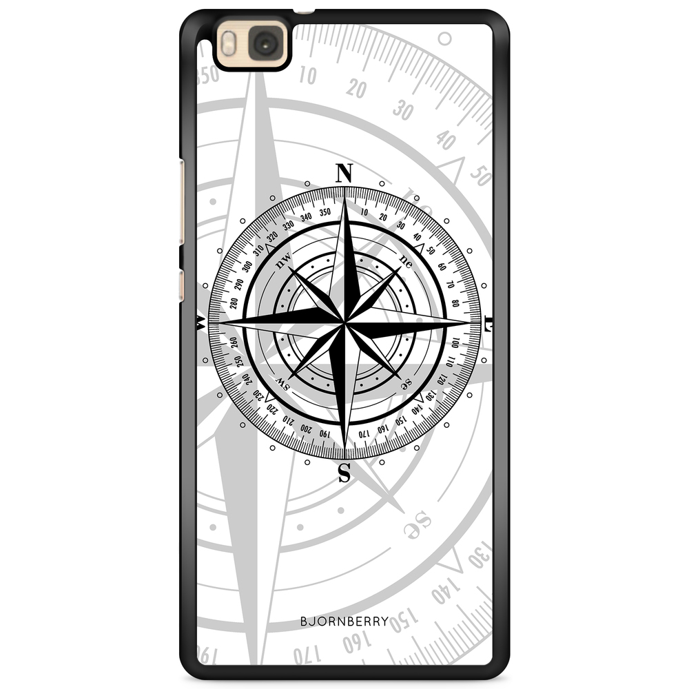 Huawei P8 Lite Case - Compass White