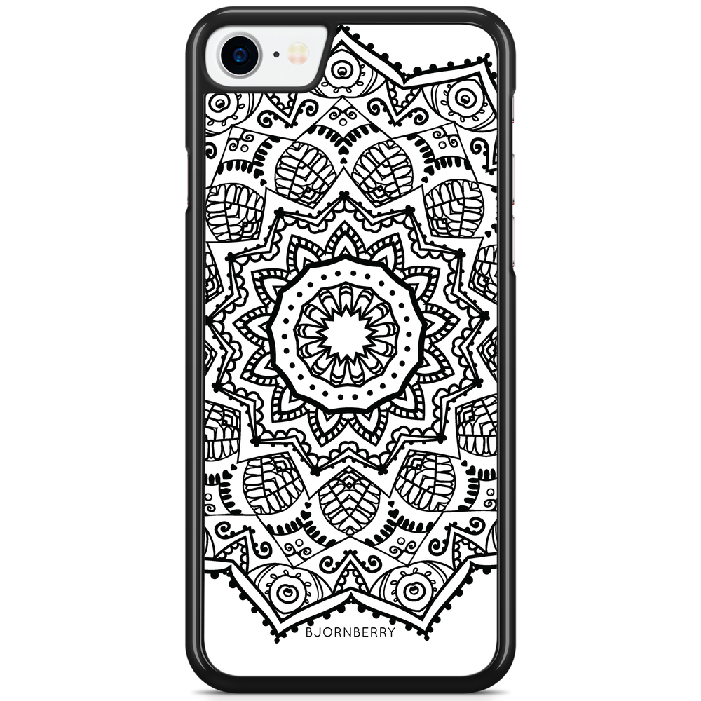 iPhone 7 Case - Black Mandala