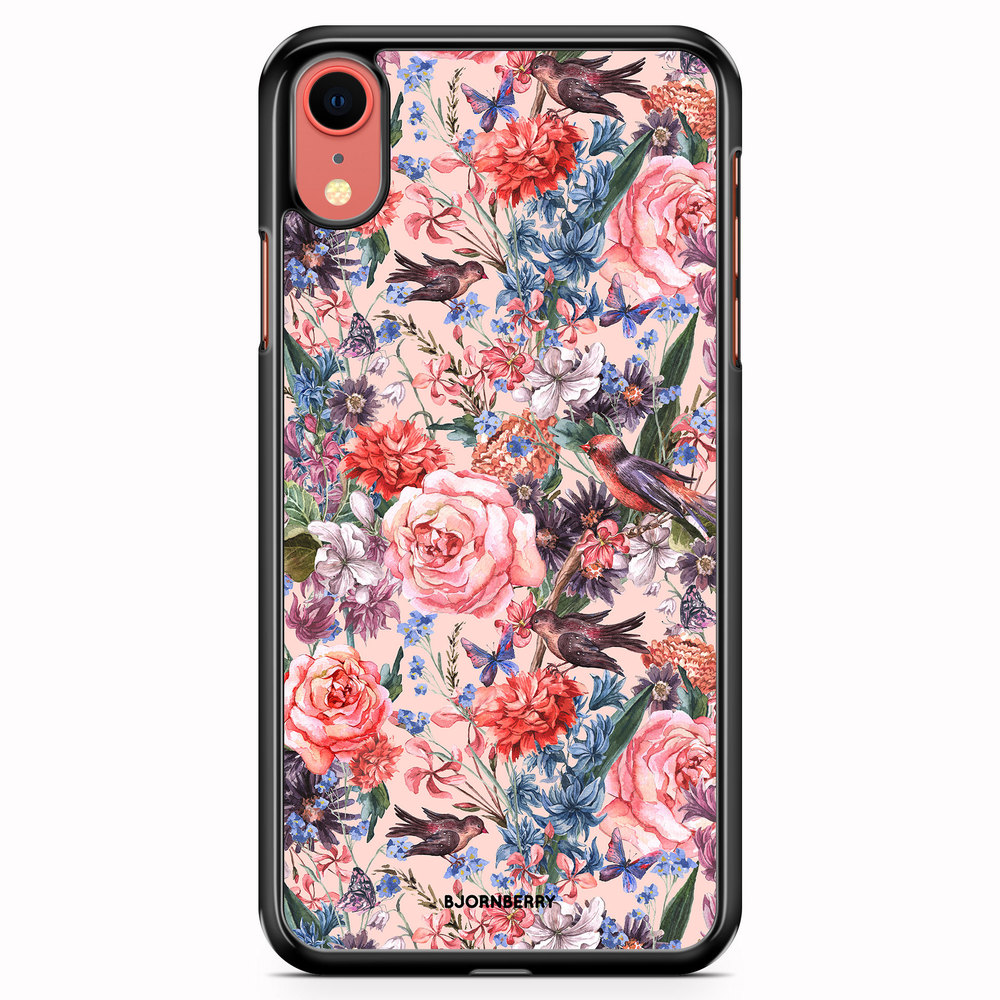 iPhone XR Case - Birds & Flowers