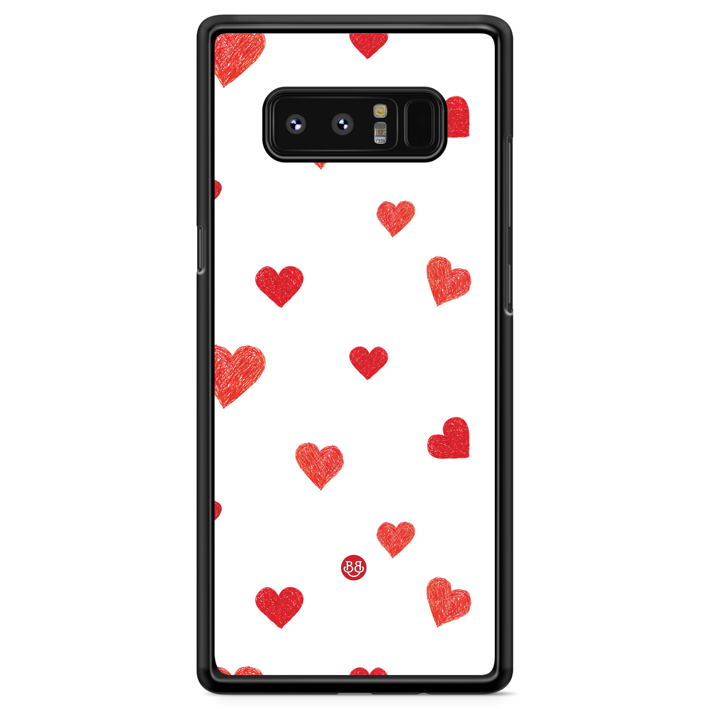 Samsung Galaxy Note 8 Case - Painted Heart