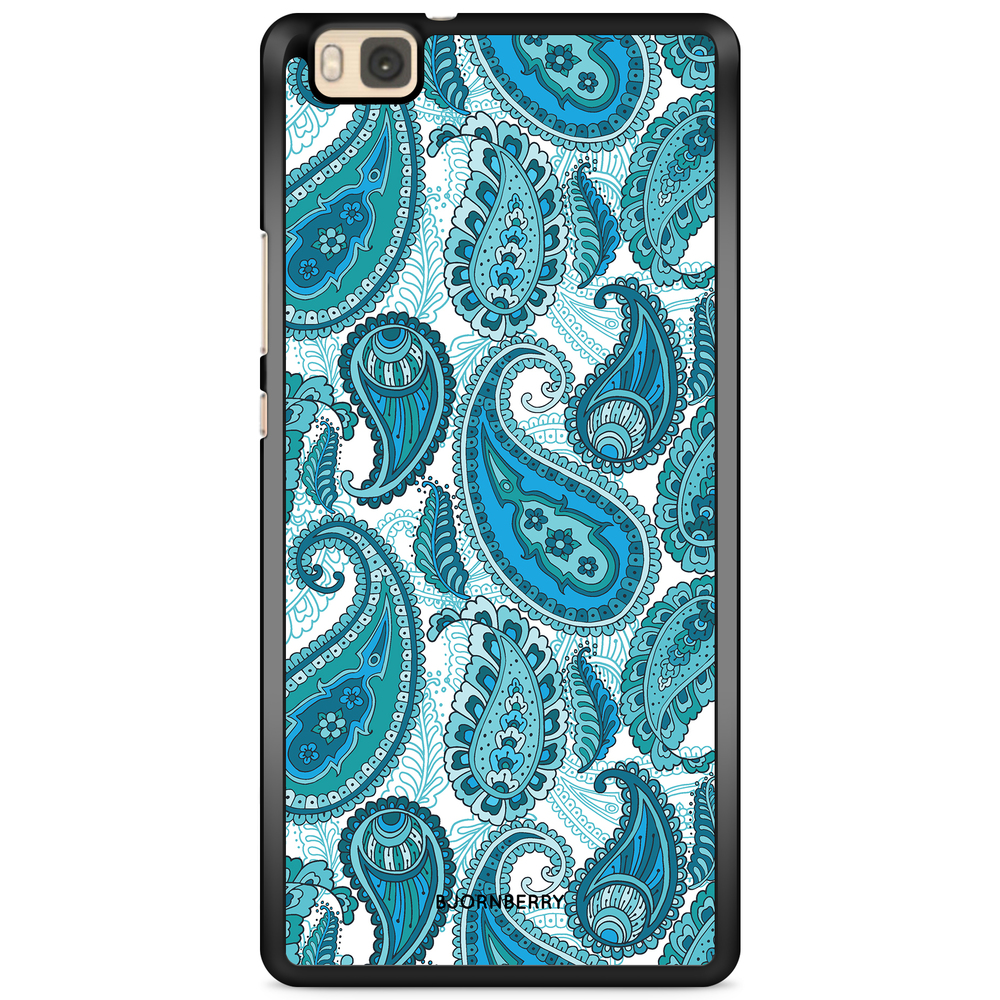 Huawei P8 Lite Case - Blue Paisley