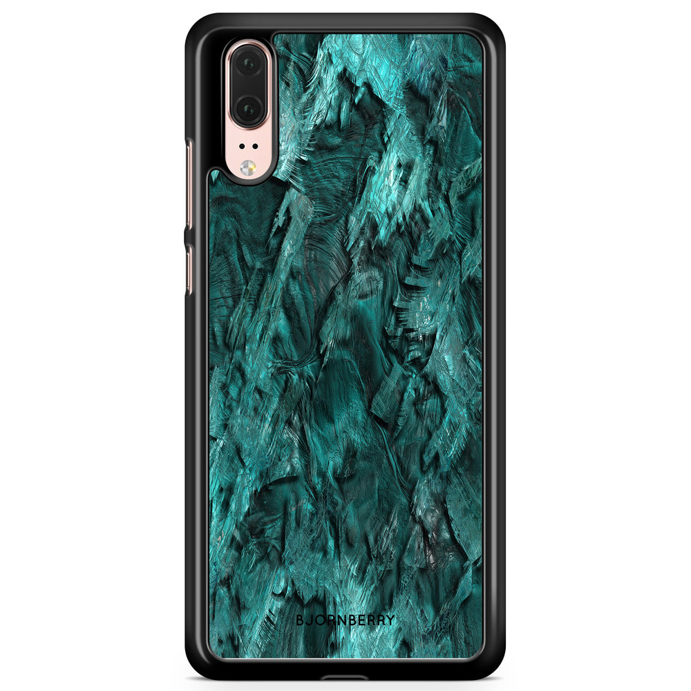 Huawei P20 Case - Green Crystal