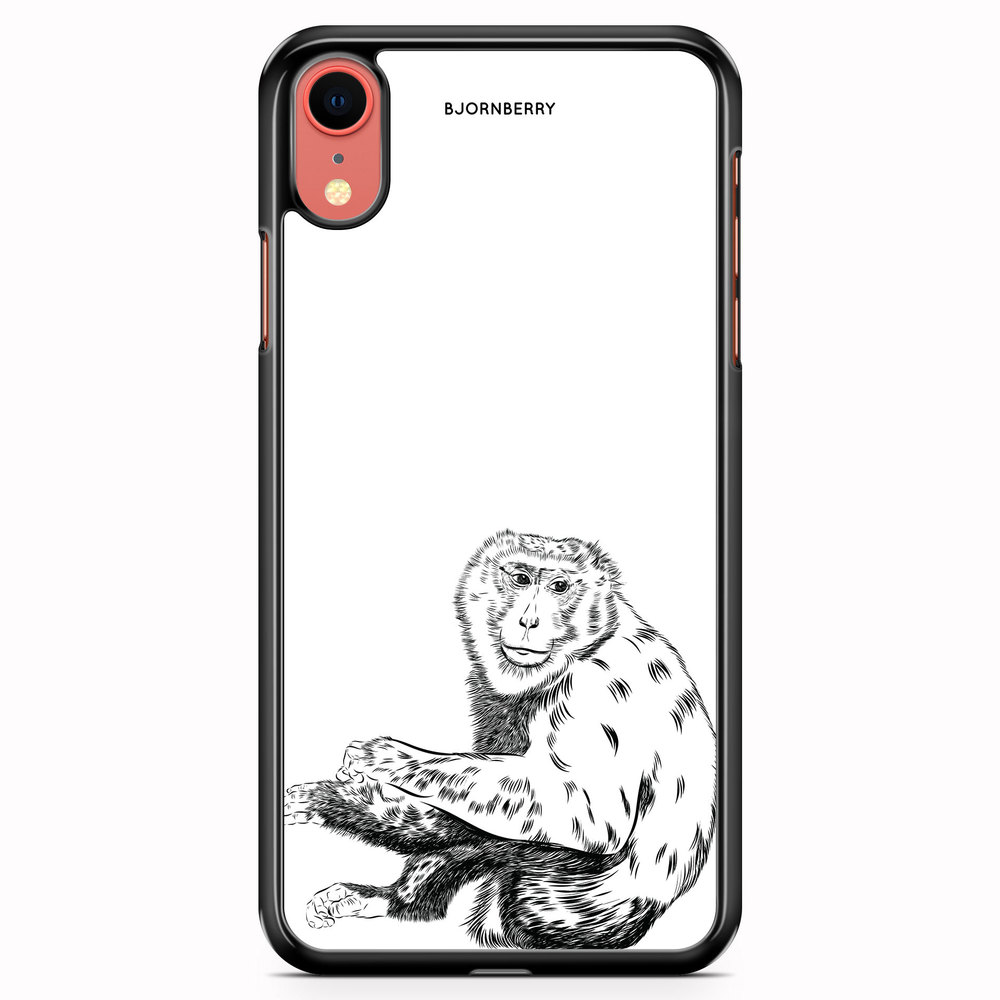 iPhone XR Case - Calm Monkey