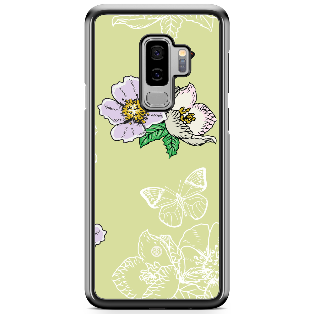 Samsung Galaxy S9 Plus Case - Butterfly Flower