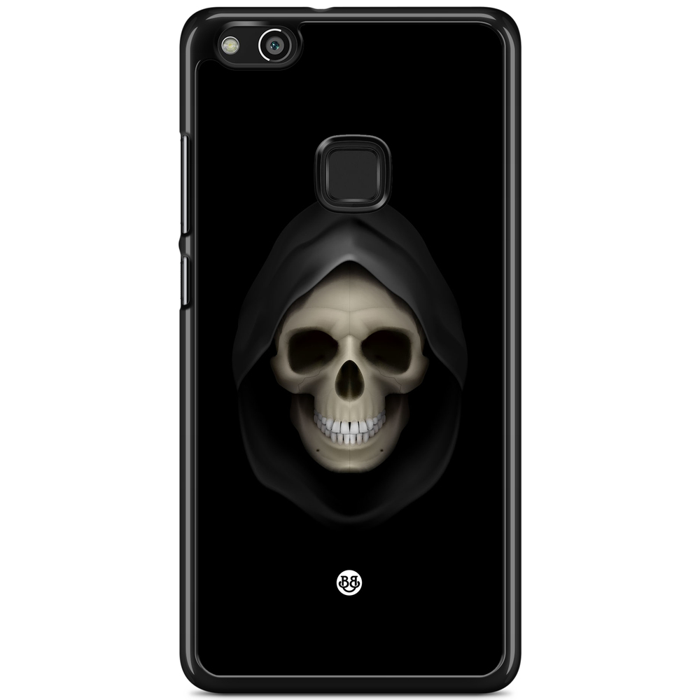 Huawei P10 Lite Case - Svart Dödskalle