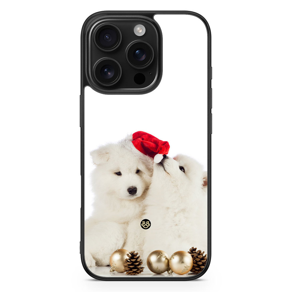 iPhone 16 Pro Case - Christmas Dogs