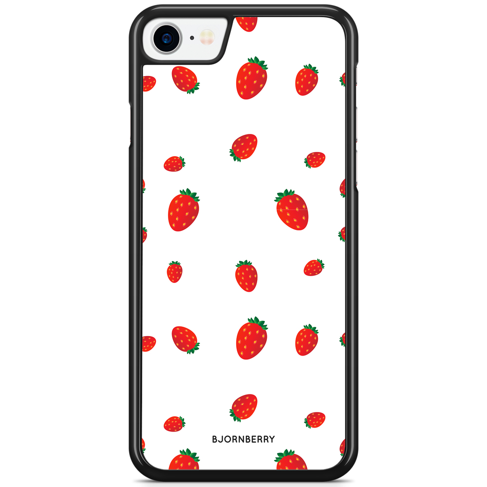 iPhone 8 / iPhone SE (2022/2020) Skal - Jordgubbar
