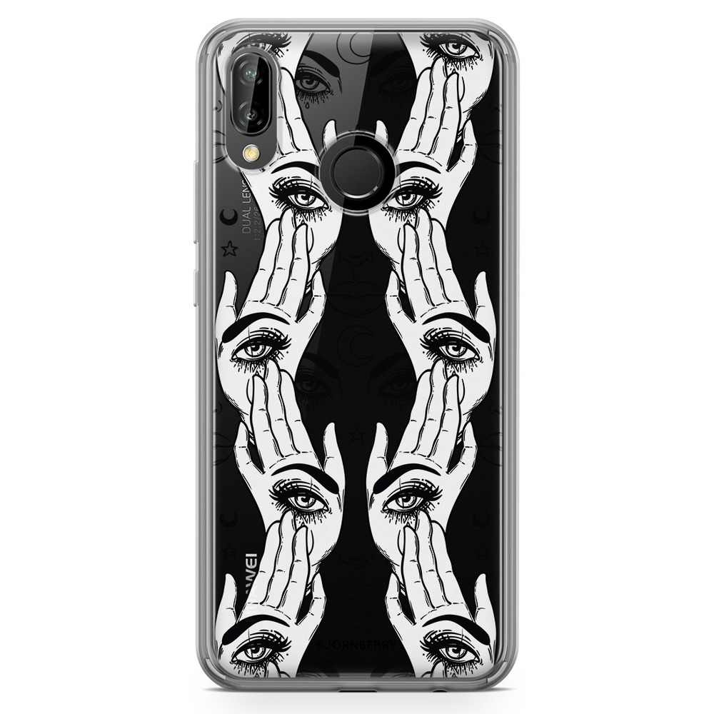 Huawei P20 Lite Fashion Skal - Ögon & Händer