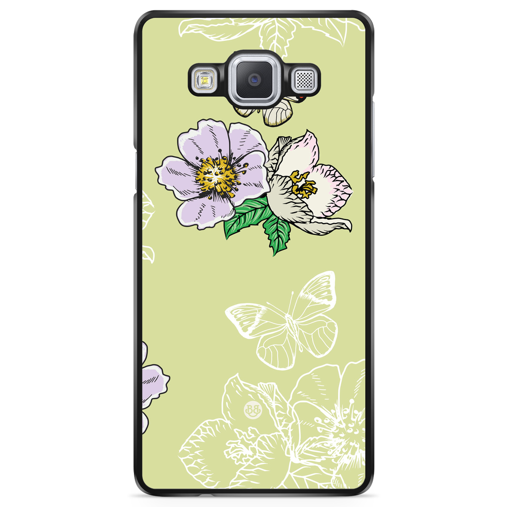 Samsung Galaxy A5 (2015) Case - Butterfly Flower