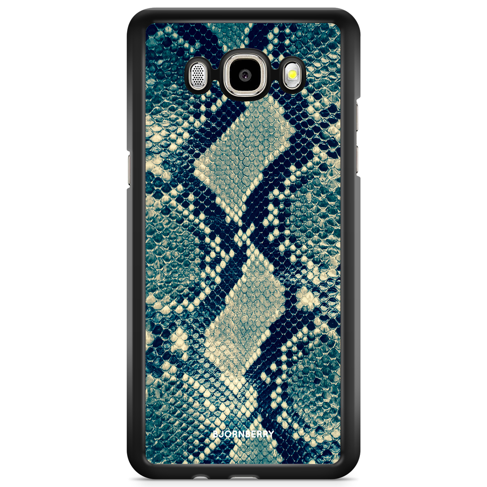 Samsung Galaxy J5 (2015) Case - Blue Snakeskin