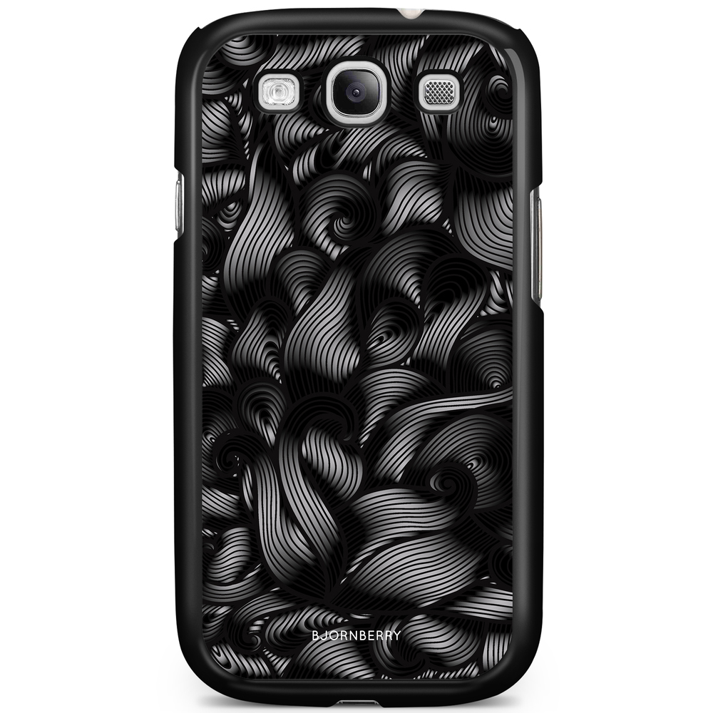 Samsung Galaxy S3 Mini Case - Black Waves