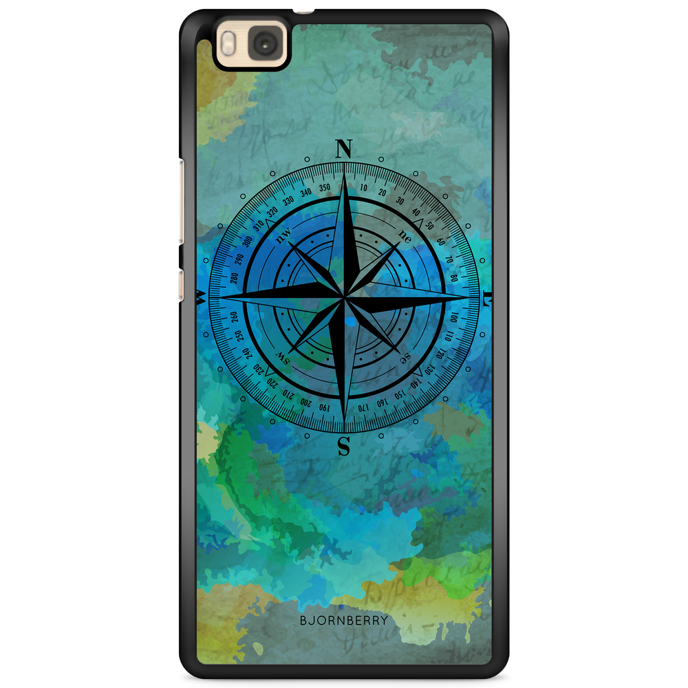 Huawei P8 Lite Case - Compass Background