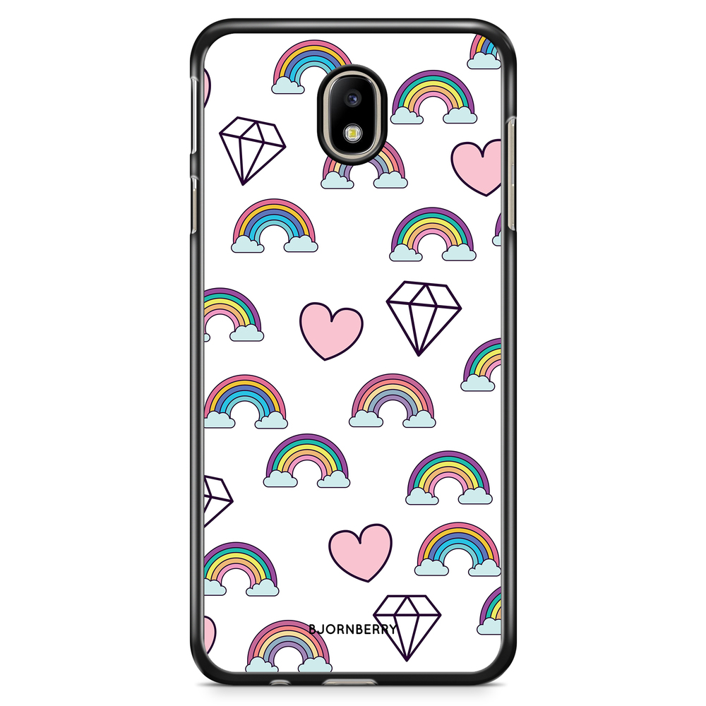 Samsung Galaxy J5 (2017) Case - Rainbows & Diamonds