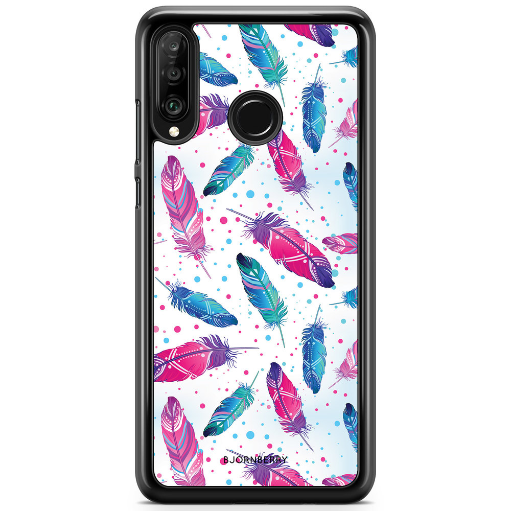 Huawei P30 Lite Case - Feathers