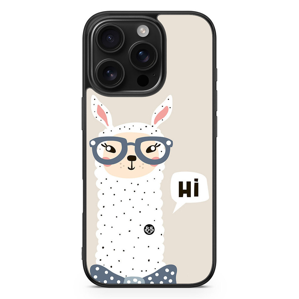iPhone 16 Pro Case - Cute Lama