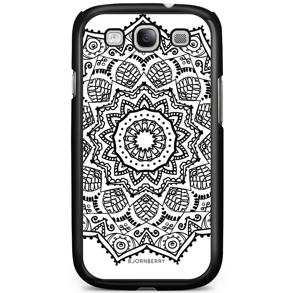 Samsung Galaxy S3 Mini Case - Black Mandala