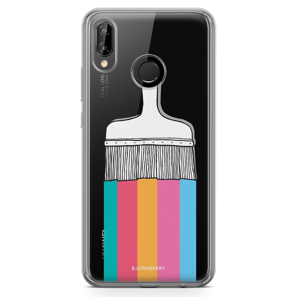Huawei P20 Lite Fashion Skal - Målarpensel