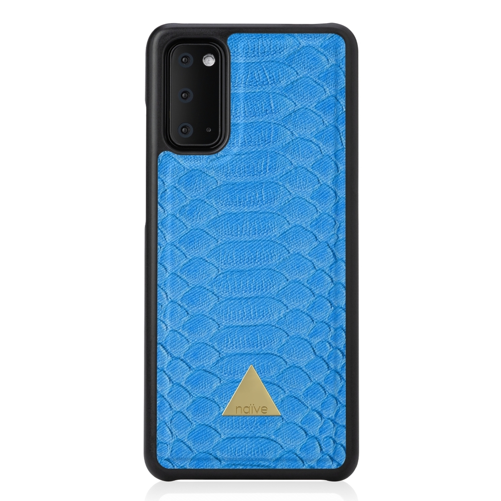Naive Samsung Galaxy S20 FE Case - Indigo Snake