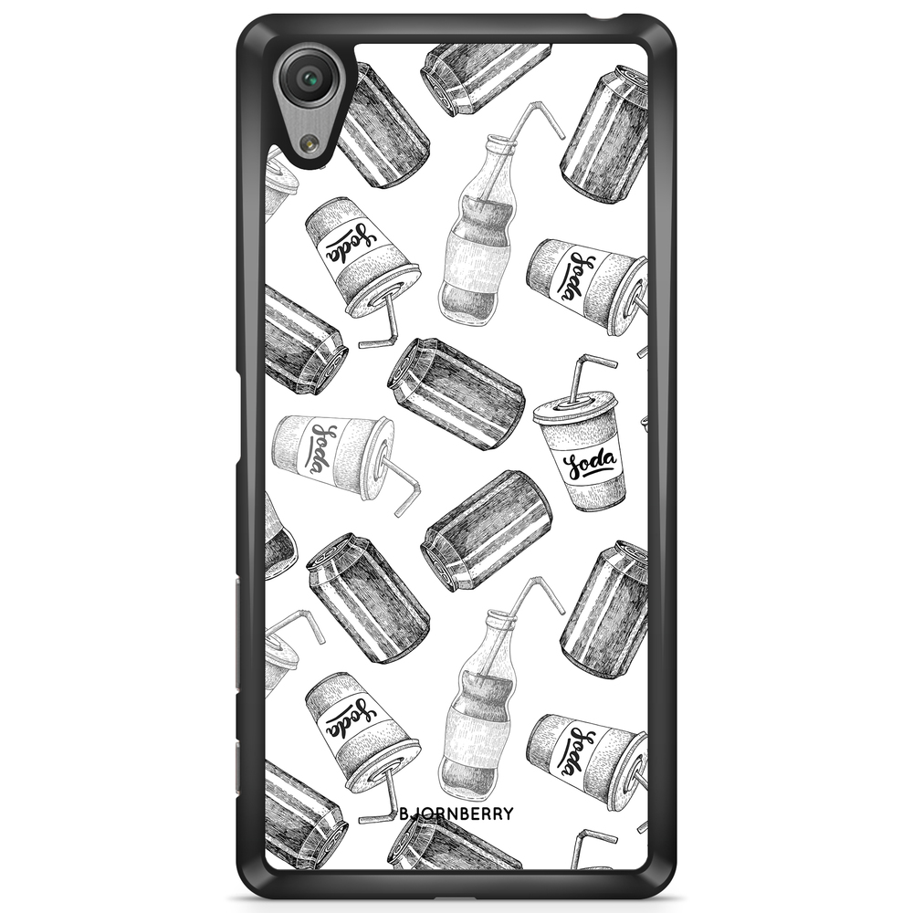 Sony Xperia L1 Case - Soda Black & White