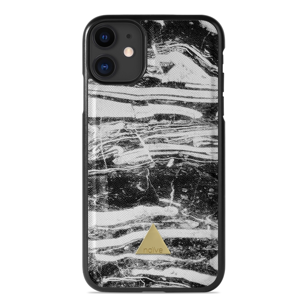 Naive iPhone 11 Case - Black Storm