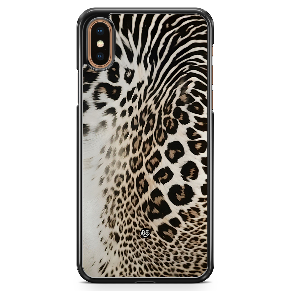 iPhone XS Max Case - WILD BLOOM - Leopard Fade
