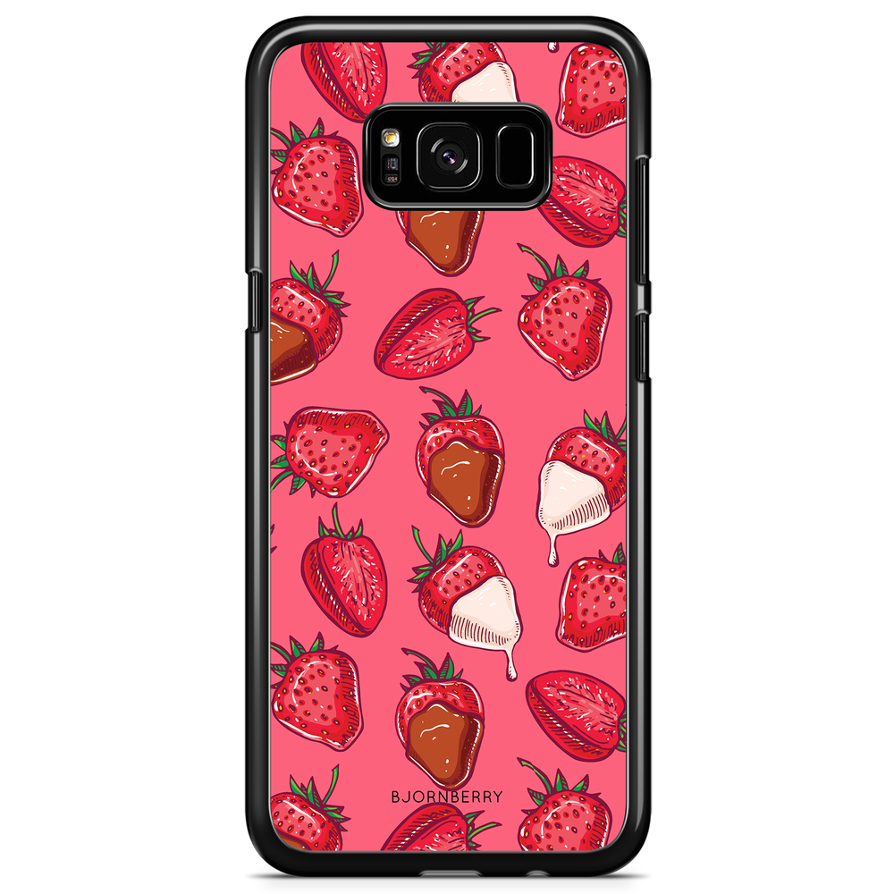 Samsung Galaxy S8 Plus Case - Strawberry Chocolate
