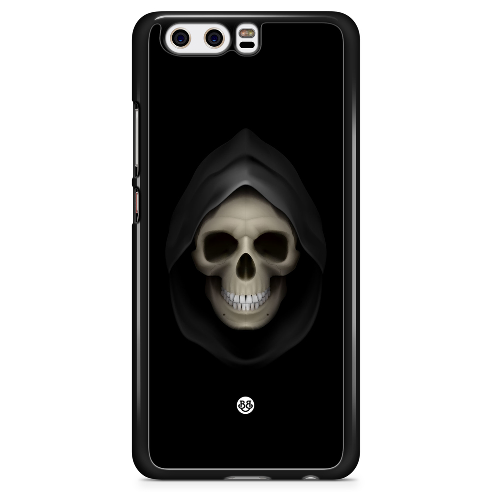 Huawei P10 Plus Case - Svart Dödskalle