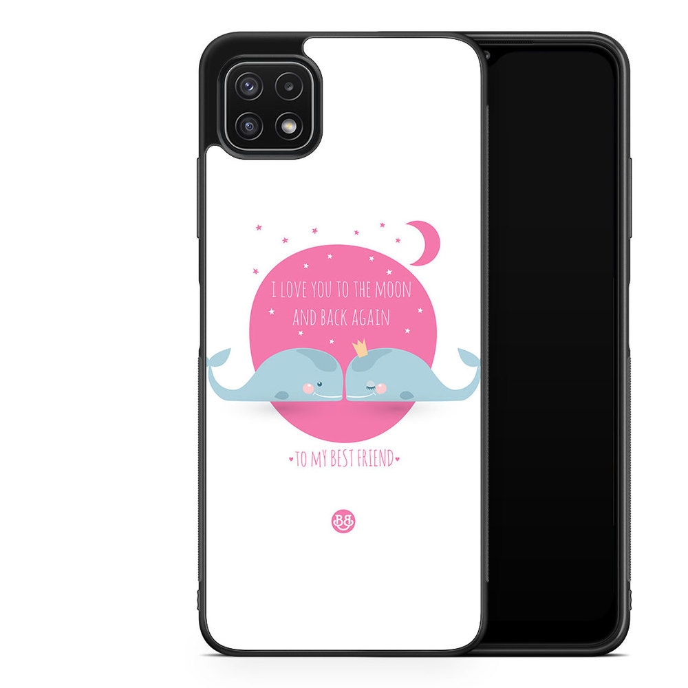 Samsung Galaxy A22 5G Case - Love You To The Moon