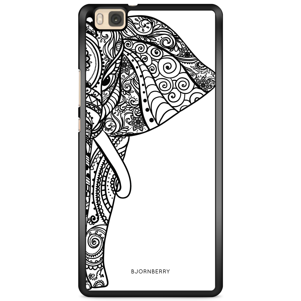 Huawei P8 Lite Case - Mandala Elephant