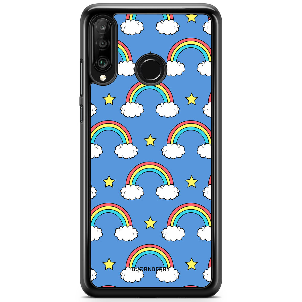 Huawei P30 Lite Case - Rainbow Pattern