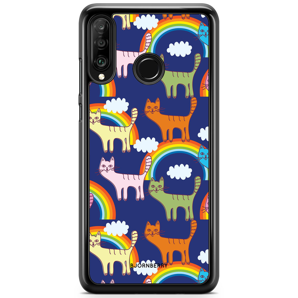 Huawei P30 Lite Case - Cats & Rainbows