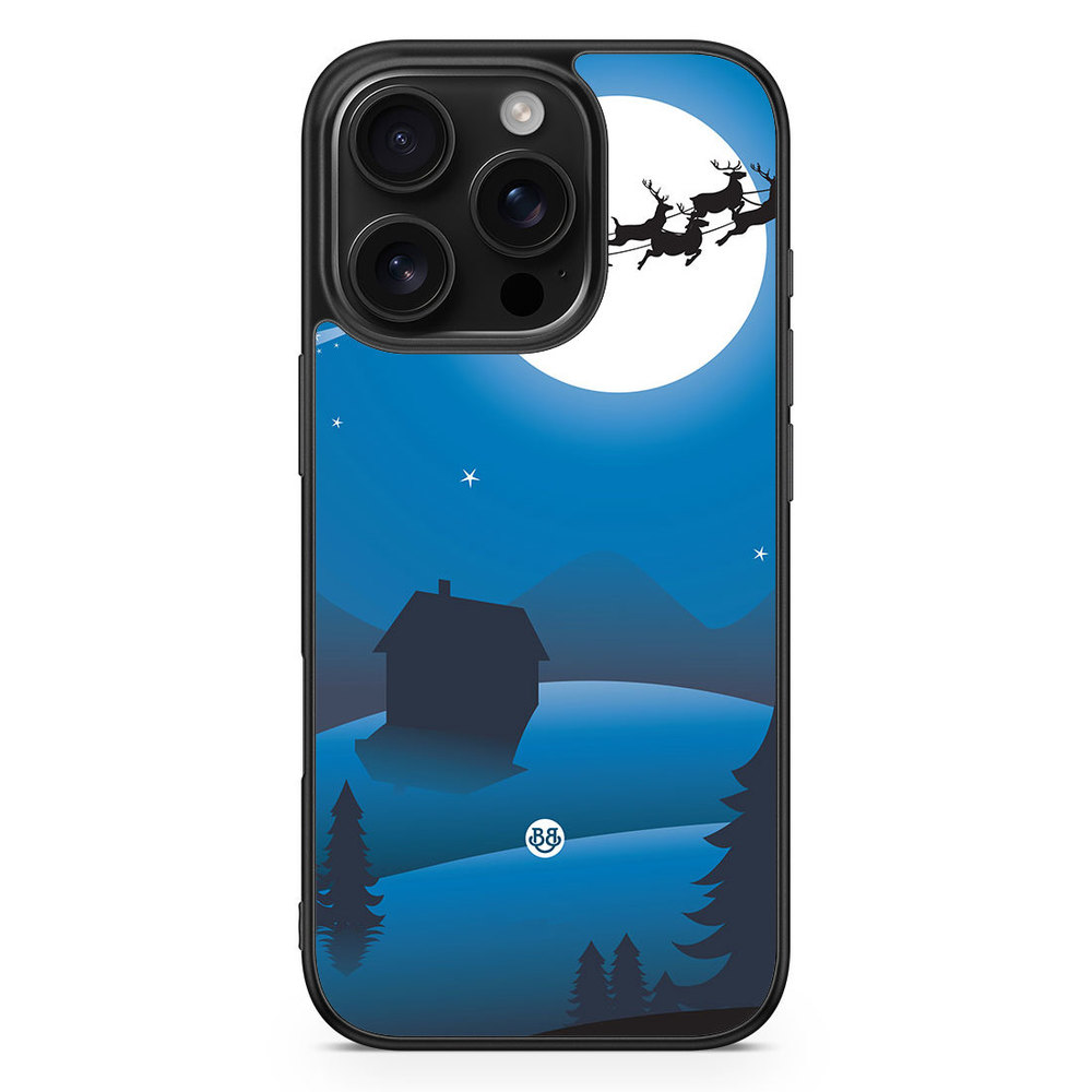 iPhone 16 Pro Case - Festive Sleigh
