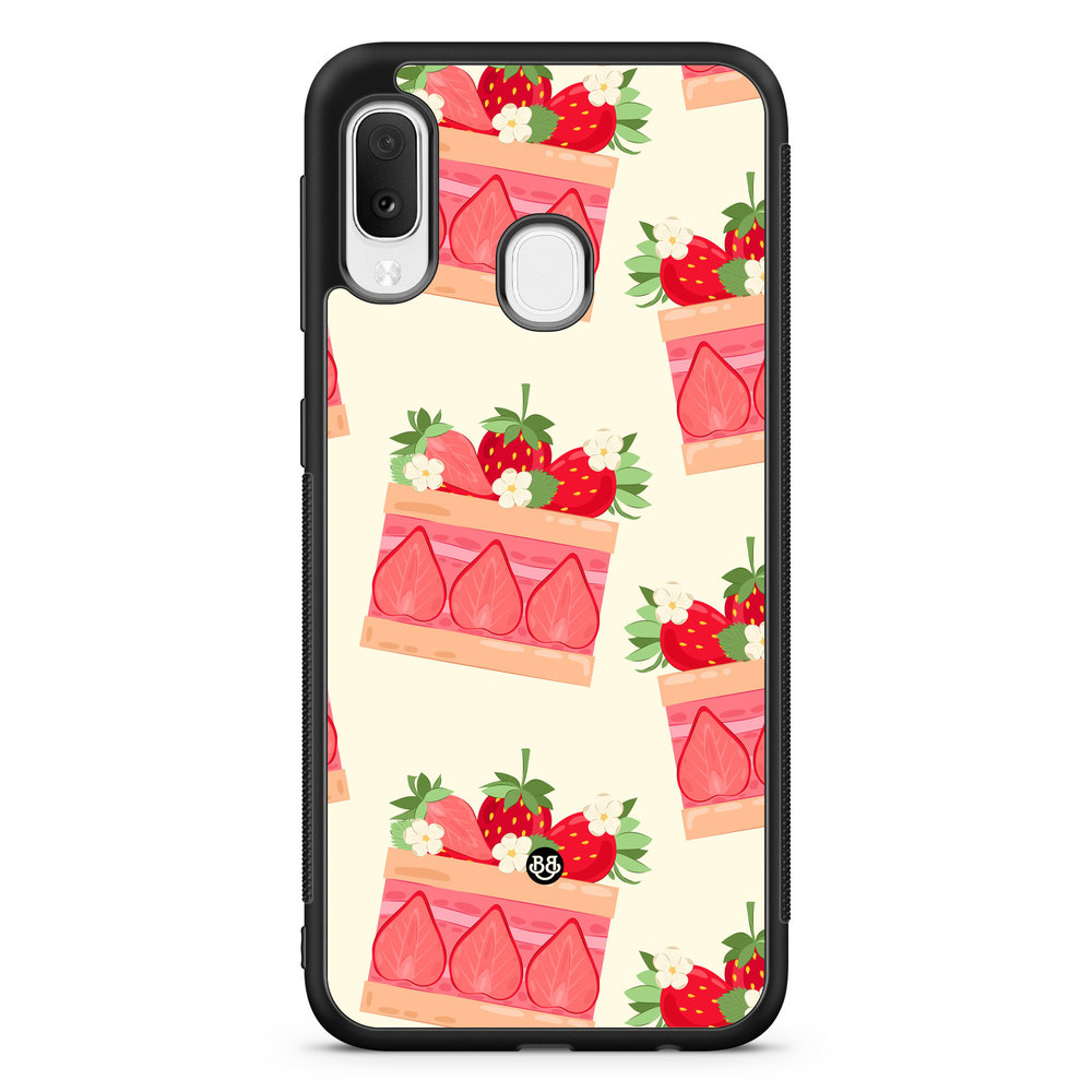 Samsung Galaxy A20e Case - SUMMER GARDEN - Cake Delight