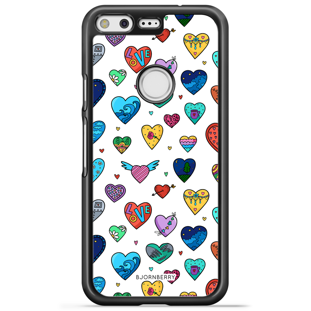Google Pixel Case - Hearts