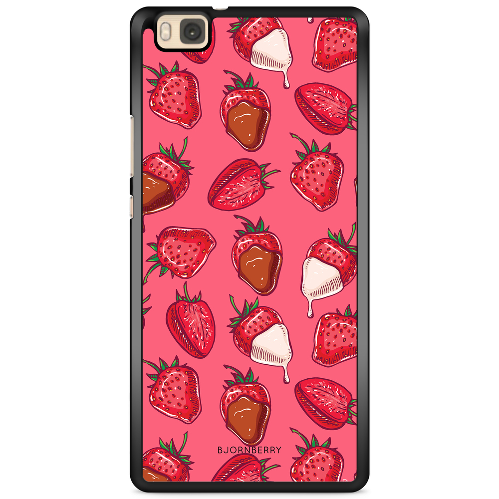 Huawei P8 Lite Case - Strawberry Chocolate