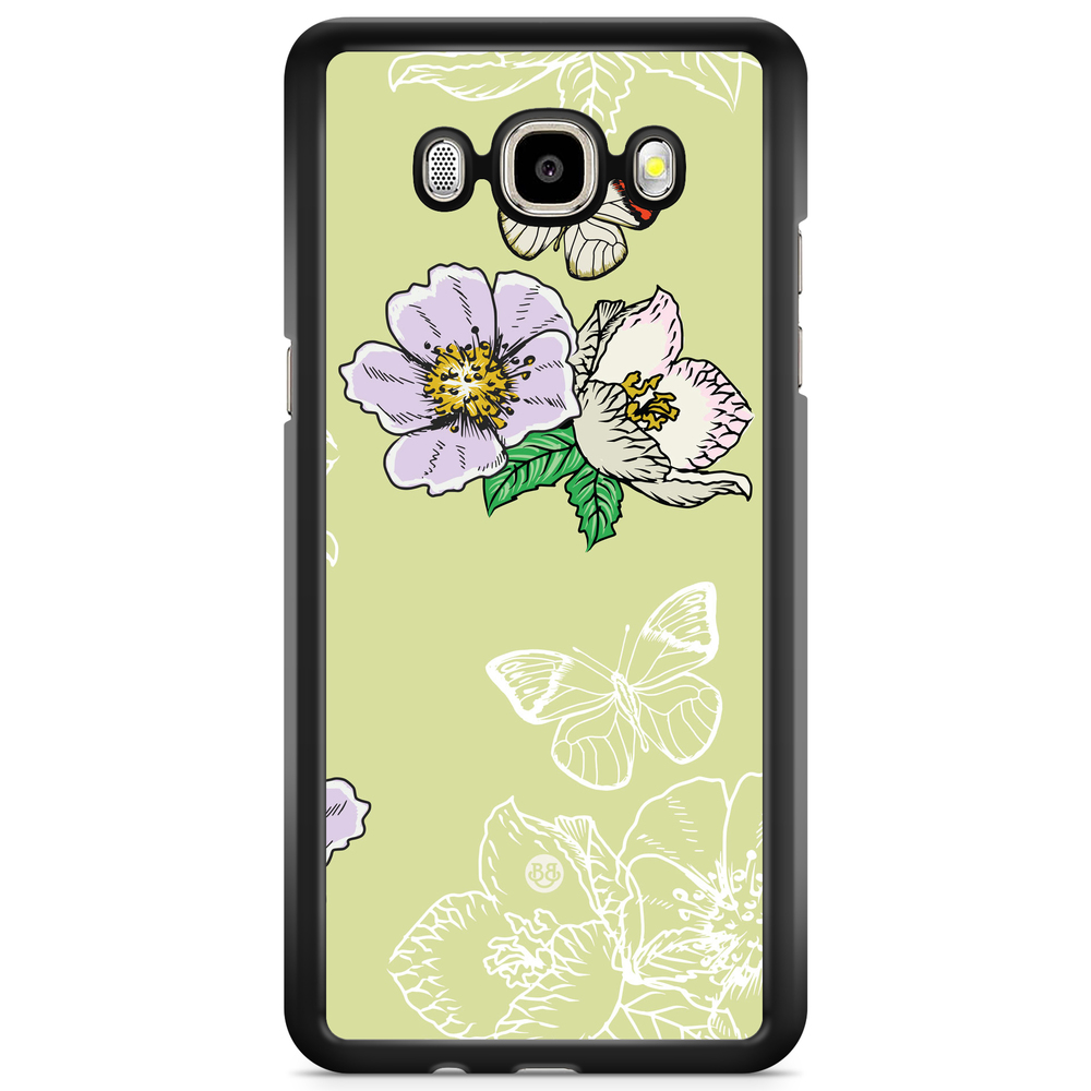 Samsung Galaxy J5 (2015) Case - Butterfly Flower
