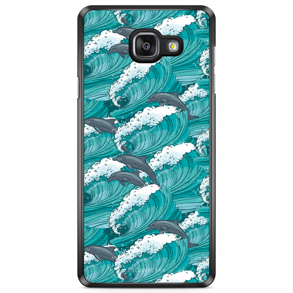 Samsung Galaxy A5 6 (2016) Case - Waves And Dolphins