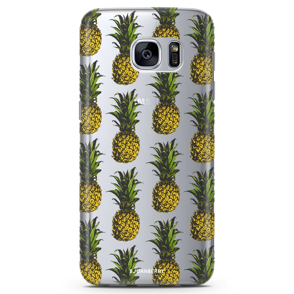 Samsung Galaxy S7 Edge TPU Case - Pineapple Pattern