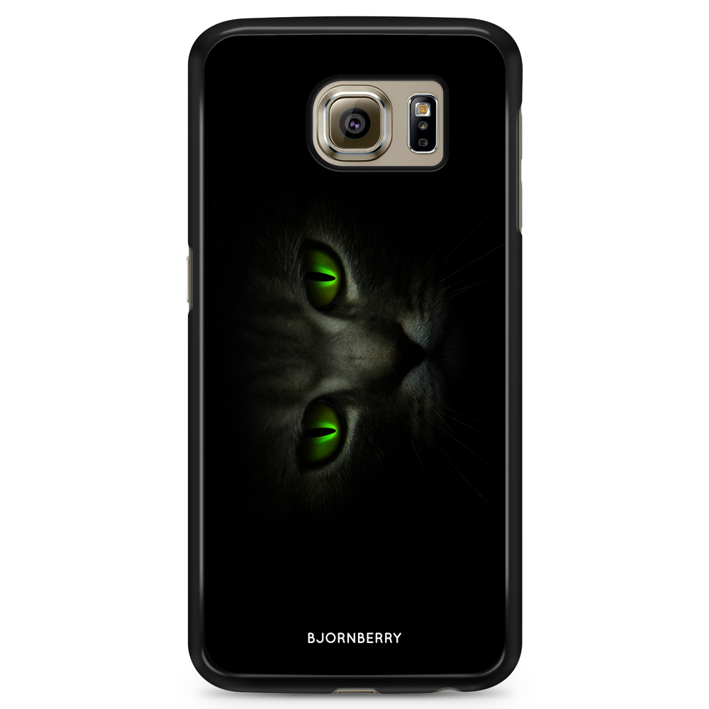 Samsung Galaxy S6 Case - Green Cat Eyes